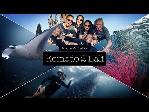 Above & Below - Komodo 2 Bali - Indonesia's diving paradise 🤿 video thumbnail